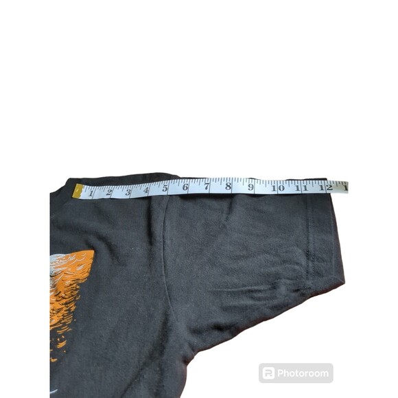 Halloween Movie T-Shirt Michael Myers Sketchy Orange Black Cotton 2015. Sz Med - Picture 4 of 7